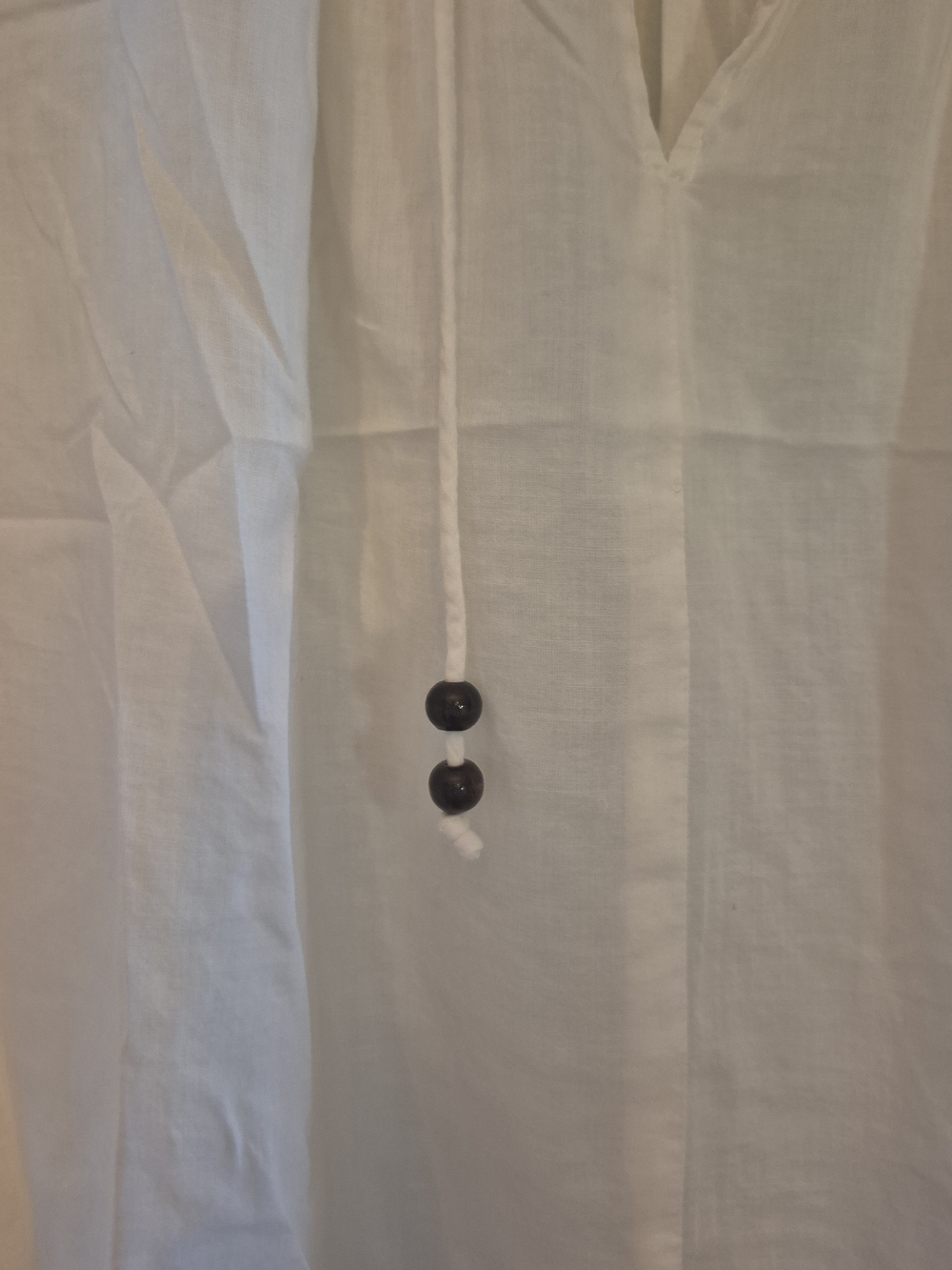 MADEWELL White Pintuck Peasant Blouse SZ SMALL - Picture 4 of 7